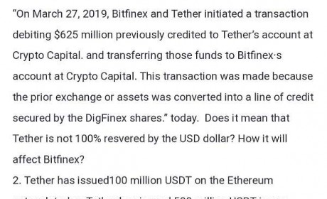 8.5亿美元疑云风波背后：Bitfinex与Tether涉嫌联手“操纵市场”？